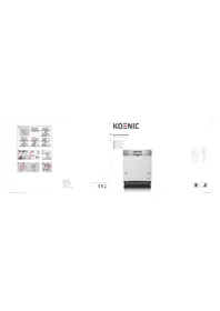 Notice Koenic KDW 60121 A2 BI Vaatwassers