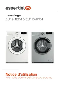 Notice ESSENTIELB ELF 1014 DD4 Lave-linge
