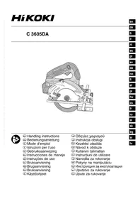Notice HiKOKI C 3605DA Fierăstrău