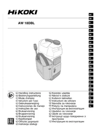 Notice HiKOKI AW 18DBL Spălător cu presiune