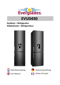 Notice Everglades EVUD430 Koelkast