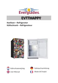 Notice Everglades EVTTHAPPY Koelkast