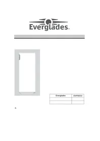 Notice Everglades EVFR533 Vriezer