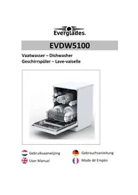 Notice Everglades EDVW5100 Vaatwassers