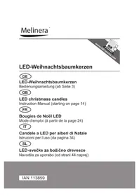 Notice MELINERA IAN 113859 Osvetlitev