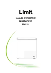 Notice Limit LIVK99 Vriezer