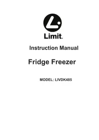 Notice Limit LIVDK485 Koelkast