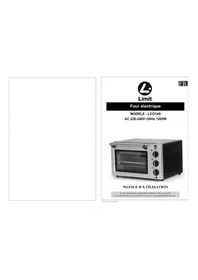 Notice Limit LCO14S Oven