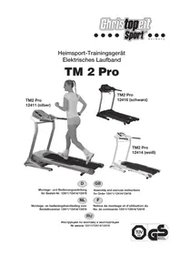 Notice Christopeit TM 2 PRO DE LUXE беговая дорожка