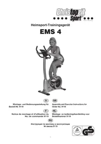 Christopeit EMS 4 - Велотренажер