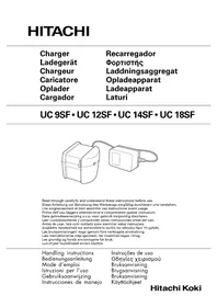 Notice HITACHI UC 9SF Batterilader