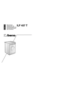 Notice IBERNA ILF 457 IT Machine à laver