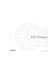 Notice Hario V60 Moulin à café