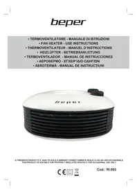 Notice Beper RI.093 Poêle