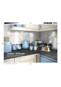 Notice SWAN RETRO ST19010 Grille pain