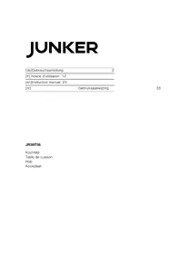 Junker JR38IT56 - Fornuis