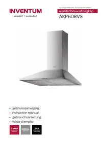 Notice INVENTUM AKP60RVS Hotte
