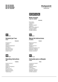 Notice HOTPOINT-ARISTON PKL 642 D2IXHAR Cuisinière