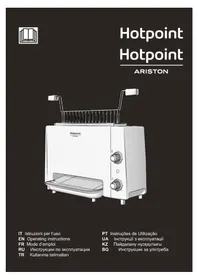 Notice HOTPOINT-ARISTON VG 120 GHX0 Grille pain