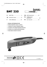 Notice Meister Craft BMT 250 Outils multifonctions