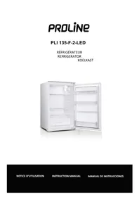 PROLINE PLI135F2LED - Réfrigérateur