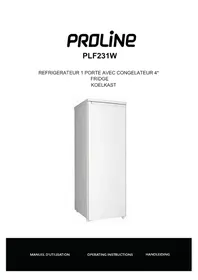 PROLINE PLF231W - Réfrigérateur