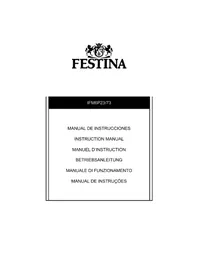 Notice FESTINA F16295 Montre