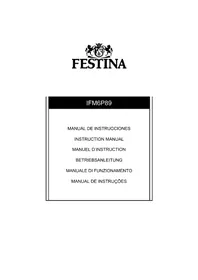 Notice FESTINA F16134 Montre