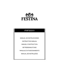 Notice FESTINA F16069 Montre