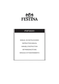 Notice FESTINA F20200 Montre