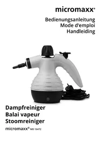 Notice Micromaxx MD 16472 Dampfreiniger