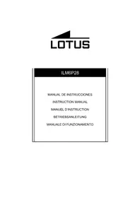 Notice Lotus 18351 Montre