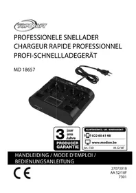 Notice TOP CRAFT MD 18657 Batterieladegerät