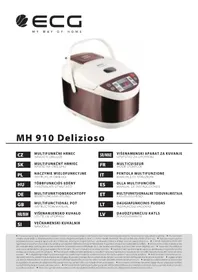 Notice ECG MH 910 DELIZIOSO Appareil multi-cuisson