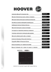 Notice HOOVER HESD4 WIFI Tűzhely