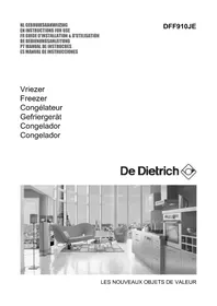 Notice DE DIETRICH DFF910JE1 Congelador