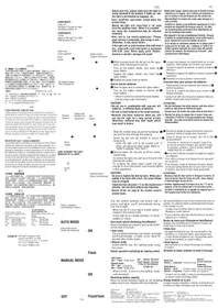 Notice CAT EYE JIDO HLAU230 Lampe vélo