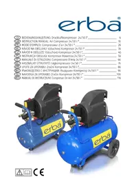 Notice Erba 17015 Compresseur