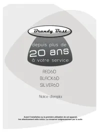 Notice BRANDY BEST BLACK6D Geschirrspüler