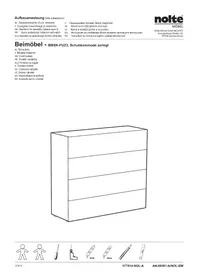 Notice Nolte CONCEPT ME Commode