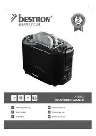 Notice BESTRON AYT600Z Grille pain