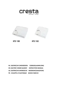Notice Cresta KTS 150 Couverture/coussin chauffant