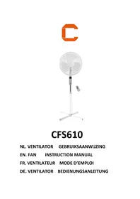 Notice Cresta CFS610 Chauffage