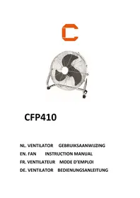 Notice Cresta CFP410 Chauffage