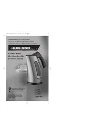 Notice BLACK & DECKER JKC905 Pava