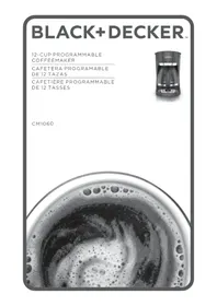 Notice BLACK & DECKER CM1060 Coffee machine