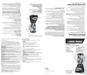 BLACK &amp; DECKER BL2010BGC - Blender
