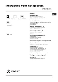 INDESIT WIL 146 (NL) - Wasmachine
