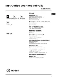INDESIT WIL 126 (NL) - Wasmachine