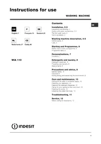 WIA 110 (EU) INDESIT